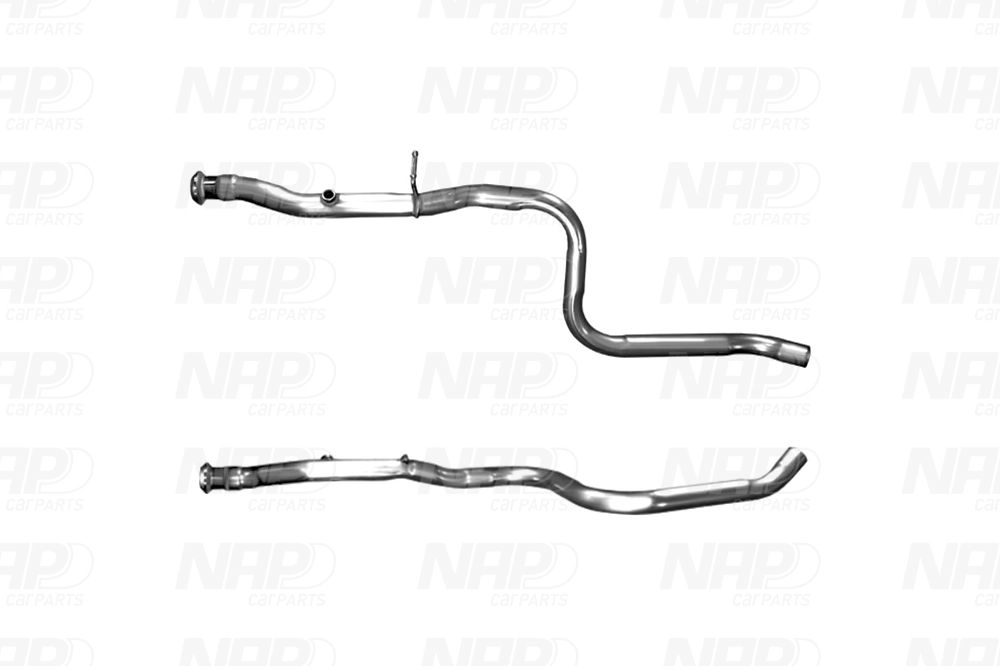 Tuyau d'échappement NAP carPARTS CAC10504
