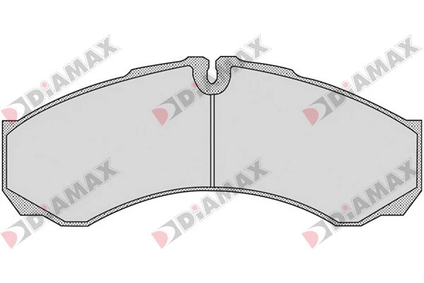 Kit de plaquettes de frein, frein à disque DIAMAX N09147