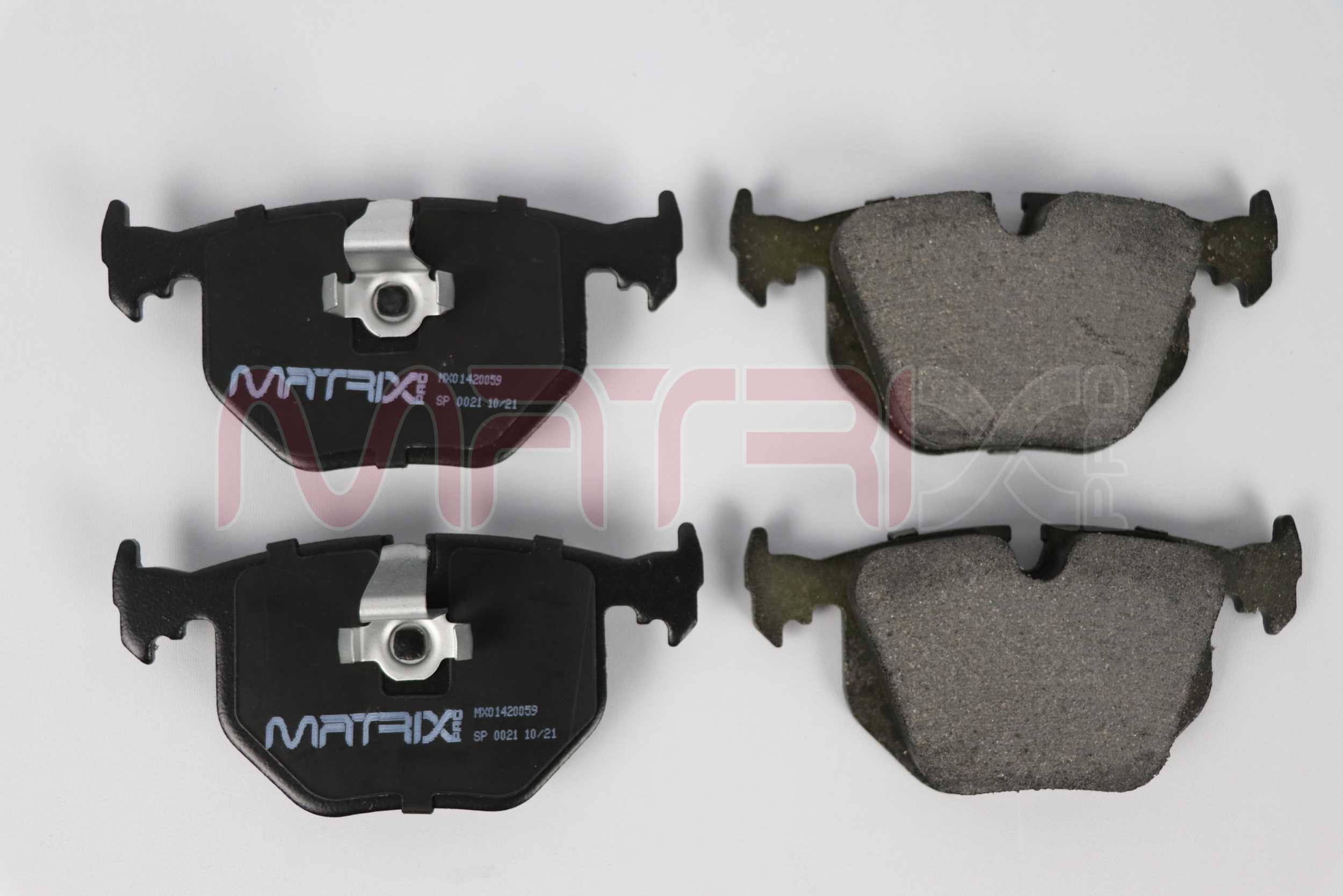 Kit de plaquettes de frein, frein à disque MATRIX PRO MX01420059