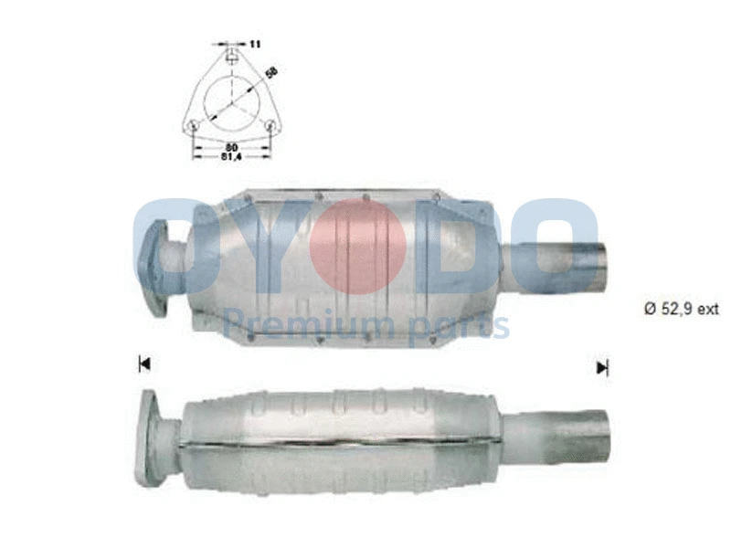 Catalyseur Oyodo 10N0119-OYO