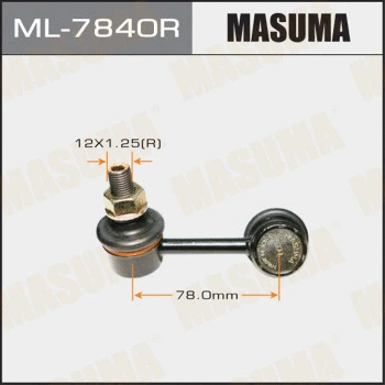 Entretoise/tige, stabilisateur MASUMA ML-7840R