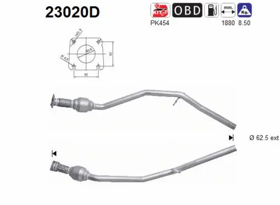 Catalyseur AS 23020D