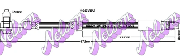Flexible de frein KAWE H6288Q