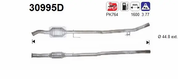 Catalyseur AS 30995D