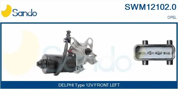 Moteur d'essuie-glace SANDO SWM12102.0