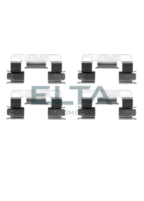 Kit d'accessoires, plaquette de frein à disque ELTA AUTOMOTIVE EA8638