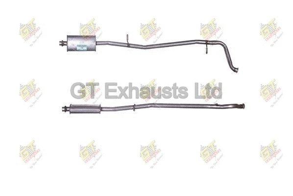 Silencieux central GT Exhausts GPG679