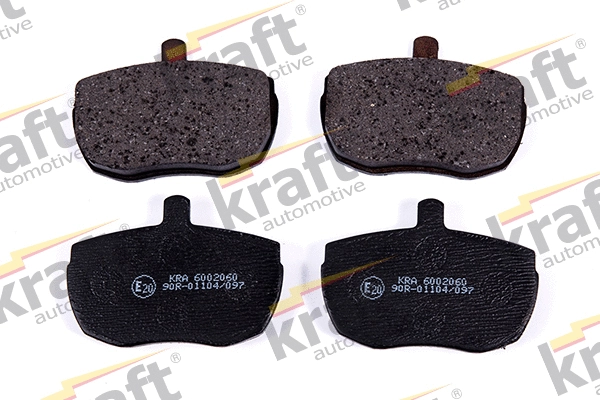 Kit de plaquettes de frein, frein à disque KRAFT AUTOMOTIVE 6002060
