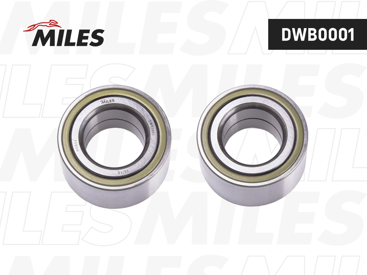Kit de roulements de roue MILES DWB0001