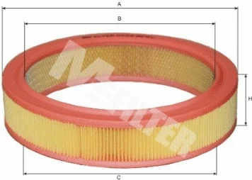 Filtre à air MFILTER A 123