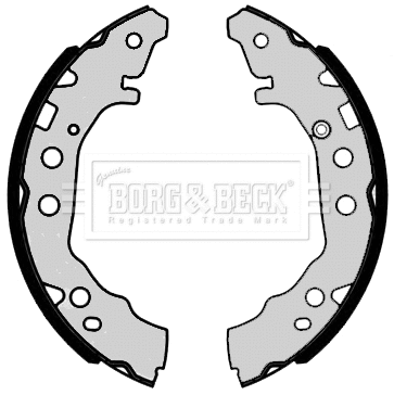 Jeu de mâchoires de frein BORG & BECK BBS6454