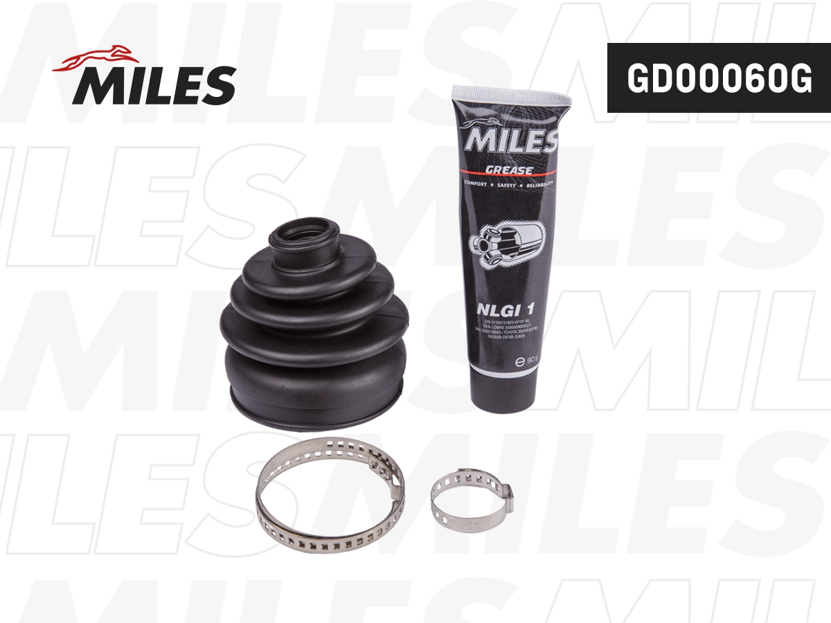 Jeu de joints-soufflets, arbre de commande MILES GD00060G