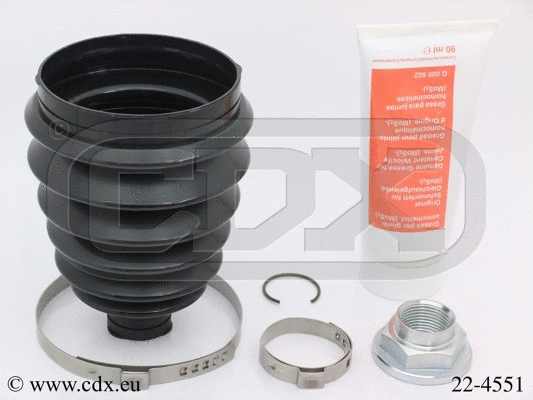 Jeu de joints-soufflets, arbre de commande CDX 22-4551