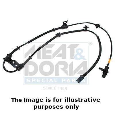 Capteur, vitesse de roue MEAT & DORIA 90687E