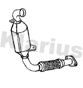 Filtre à particules / à suie, échappement KLARIUS 390727