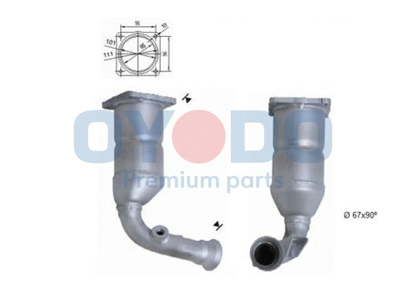 Catalyseur Oyodo 10N0071-OYO