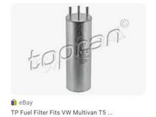 Filtre à carburant ZPY 7H0127401A