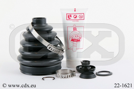 Jeu de joints-soufflets, arbre de commande CDX 22-1621