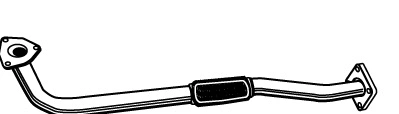 Tuyau d'échappement VEGAZ GmbH DAR-108