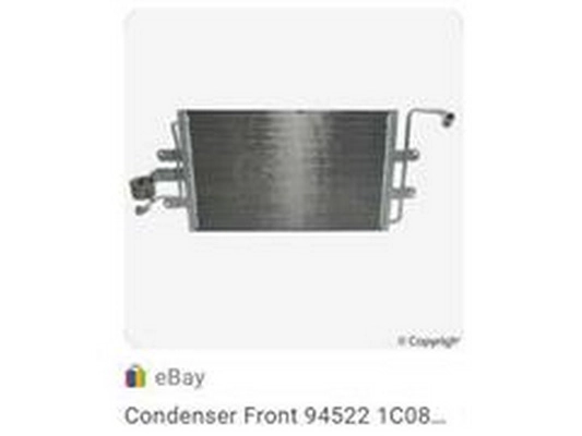 Condenseur, climatisation ZPY 1C0820413