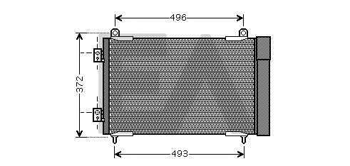 Condenseur, climatisation EACLIMA 30C55015