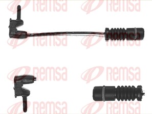 Contact d'avertissement, usure des plaquettes de frein REMSA 001002