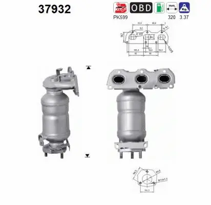 Catalyseur AS 37932