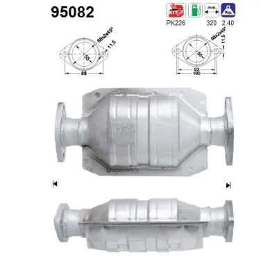 Catalyseur AS 95082