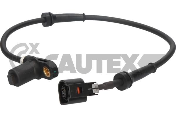 Capteur, vitesse de roue CAUTEX 755157