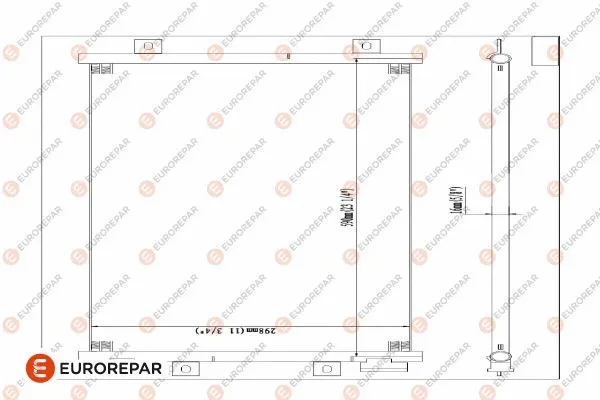 Condenseur, climatisation EUROREPAR 1609636780