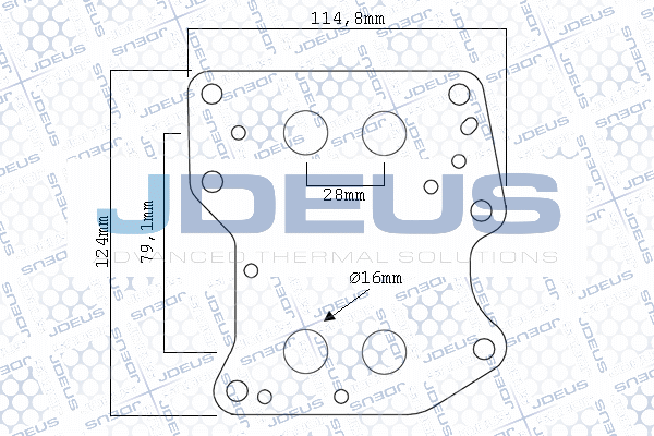 Radiateur d'huile JDEUS M-4121251
