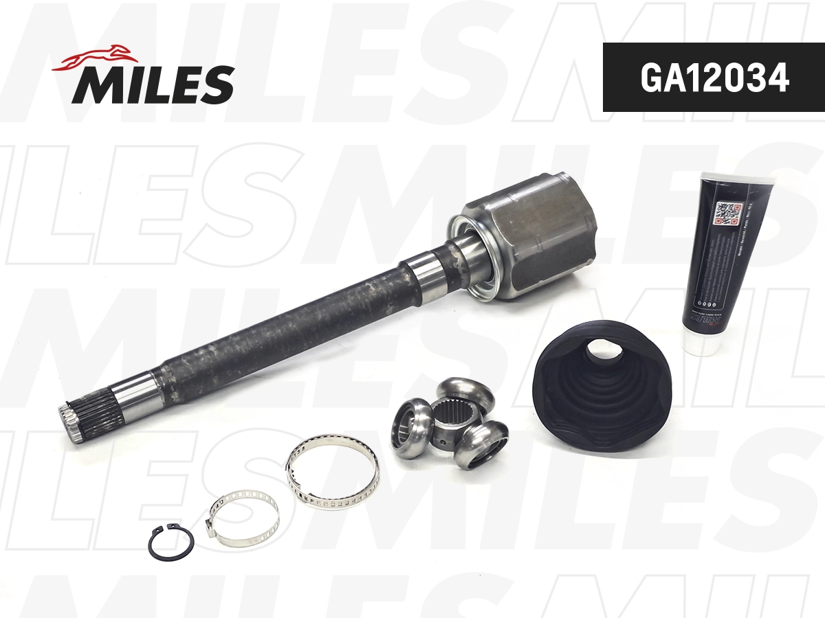 Jeu de joints, arbre de transmission MILES GA12034