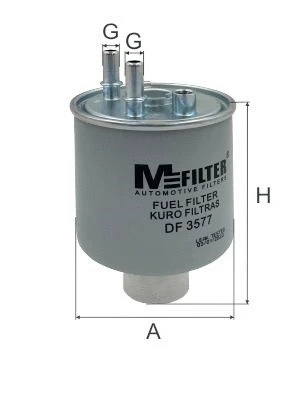 Filtre à carburant MFILTER DF 3577