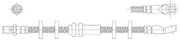 Flexible de frein Technika 43632