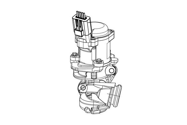 Vanne EGR AISIN EGRAZ-7046