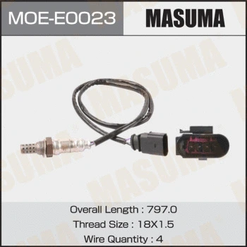 Sonde lambda MASUMA MOE-E0023
