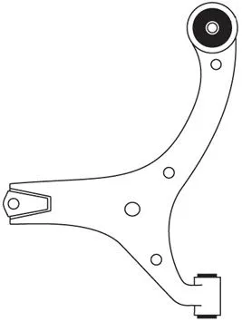 Bras de liaison, suspension de roue FRAP F3502