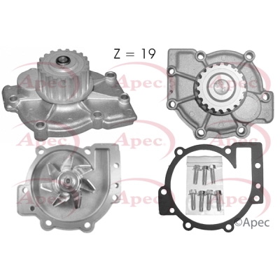 Pompe à eau, refroidissement du moteur APEC AWP1440
