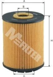 Filtre à huile MFILTER TE 636
