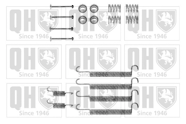 Kit d'accessoires, mâchoire de frein QUINTON HAZELL BFK221