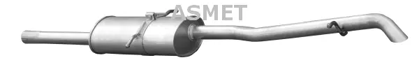 Silencieux arrière ASMET 01.051