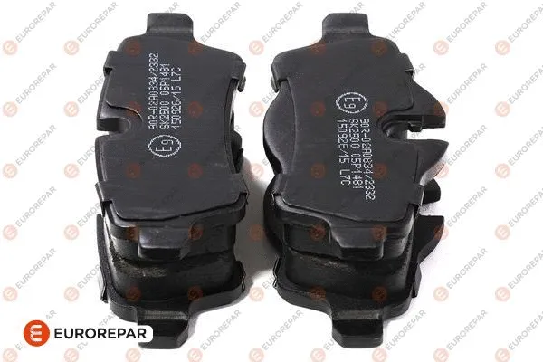 Kit de plaquettes de frein, frein à disque EUROREPAR 1635139780