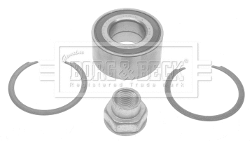 Kit de roulements de roue BORG & BECK BWK1077