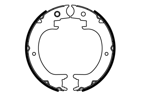 Jeu de mâchoires de frein E.T.F. 09-0706