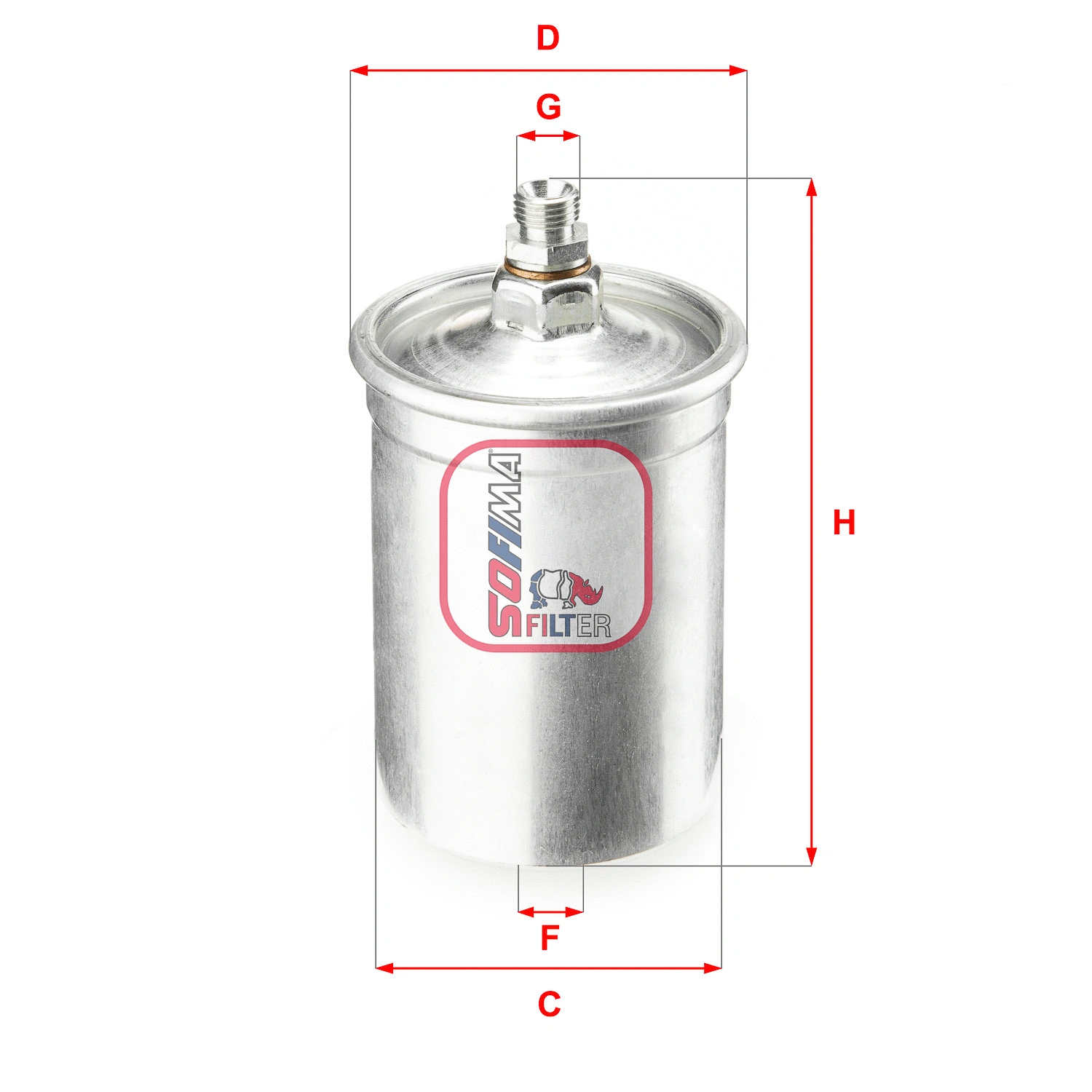 Filtre à carburant SOFIMA S 1505 B