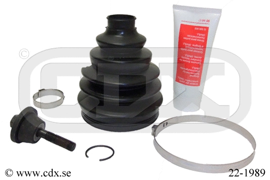 Jeu de joints-soufflets, arbre de commande CDX 22-1989