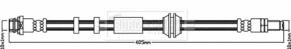 Flexible de frein BORG & BECK BBH8411