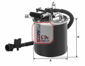 Filtre à carburant SOFIMA S 4193 NR