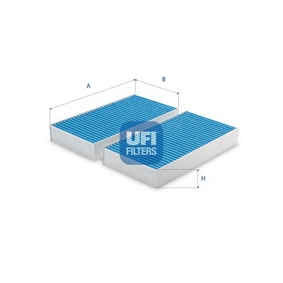 Filtre, air de l'habitacle UFI 34.215.00