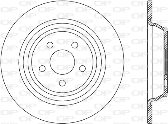 Disque de frein OPEN PARTS BDR2789.10